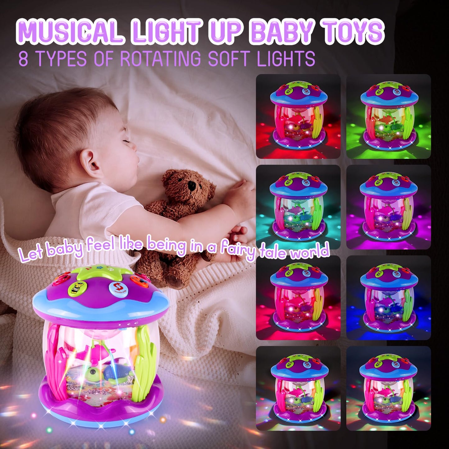 Eilsorrn Juguetes para bebés de 6 a 12 meses