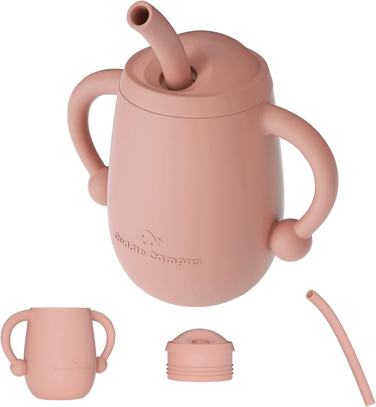 Vaso de entrenamiento para bebés Cuddle Campus 100 % silicona