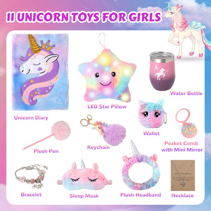 Regalos de unicornios para niñas de 5, 6, 7, 8, 9, 10+ años