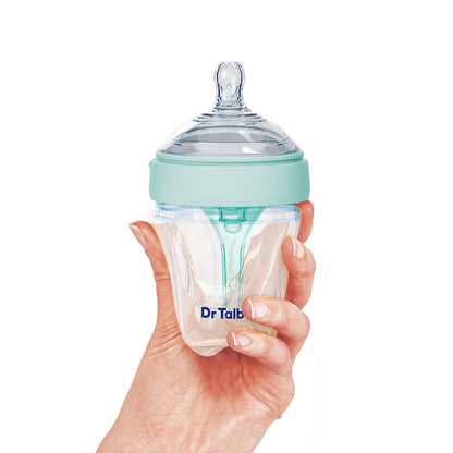 Dr. Talbot's Botellas anticólicos de silicona - (paquete de 2), 5oz, de 0 meses en adelante