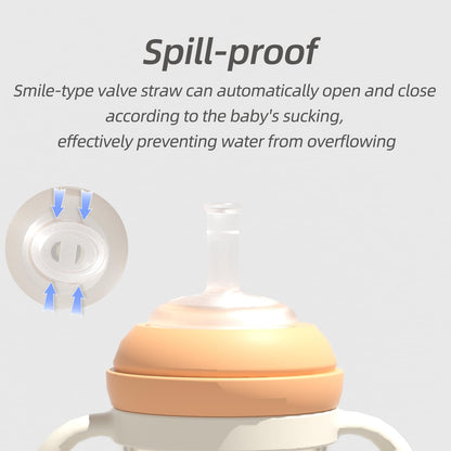 Piifur Vasos para sorber para niños pequeños de 1 a 3 años,