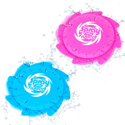 Twiklglo Splash Flying Disc - Juguetes de agua para exteriores