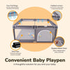 Baby  Li'l Pengyu Store playpen for Babies and Toddlers, 50 x 50 inch