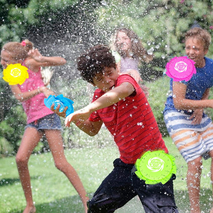 Twiklglo Splash Flying Disc - Juguetes de agua para exteriores