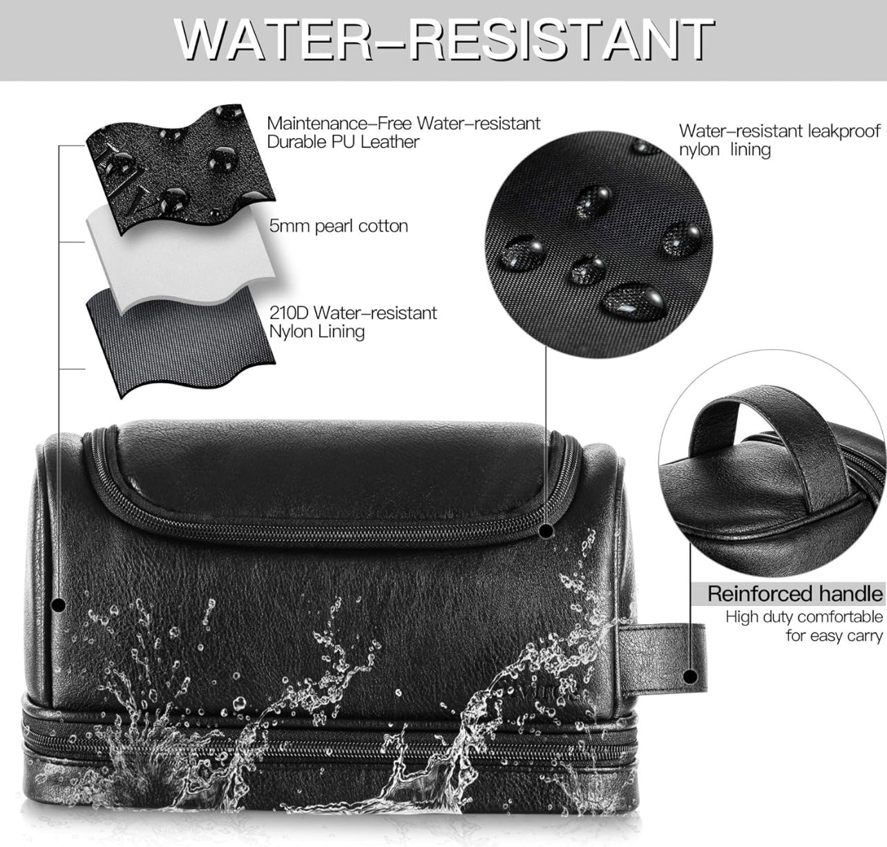 Elviros - Neceser de aseo personal