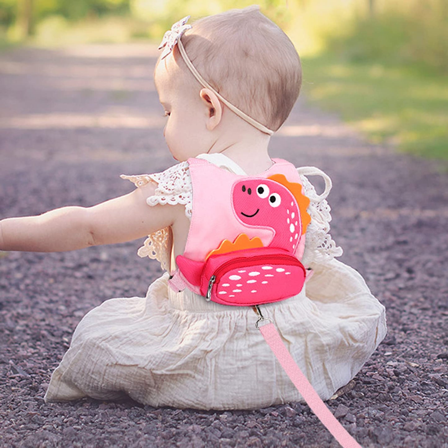 Arnés con correa para niños pequeños + pulsera anti-pérdida