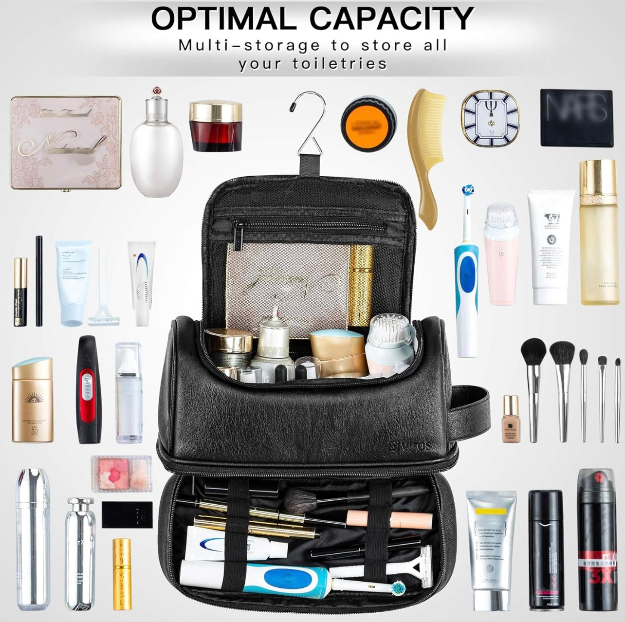 Elviros - Neceser de aseo personal