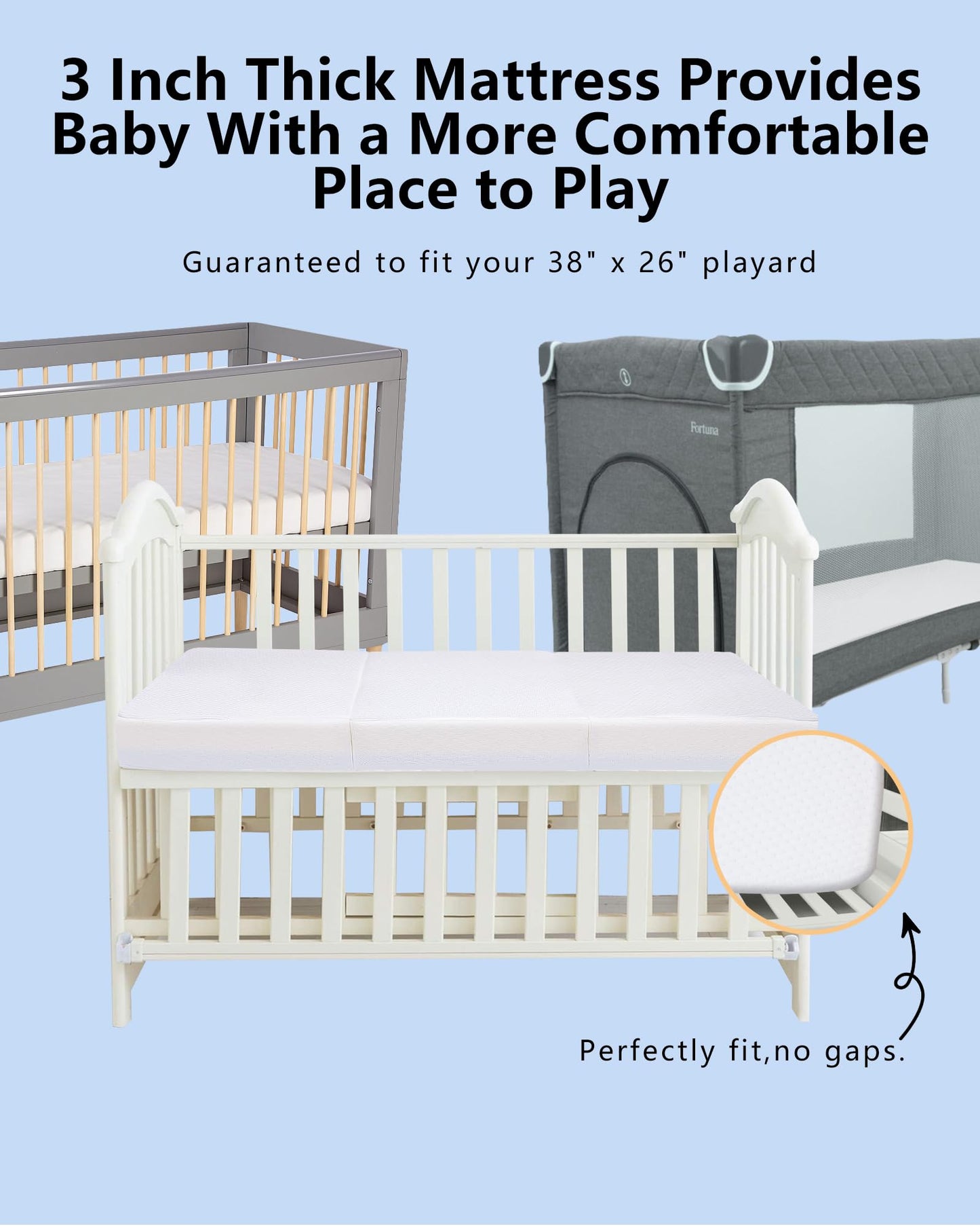 Colchones plegable para encierro