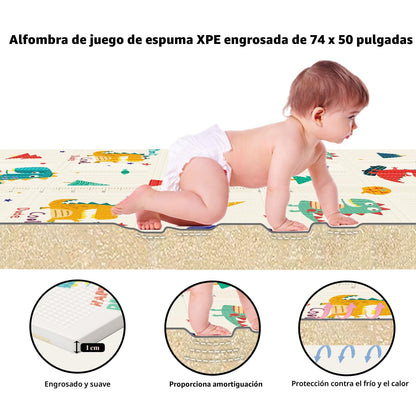 Tapete de juego de 74 x 50 pulgadas