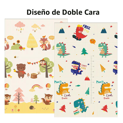 Tapete de juego de 74 x 50 pulgadas