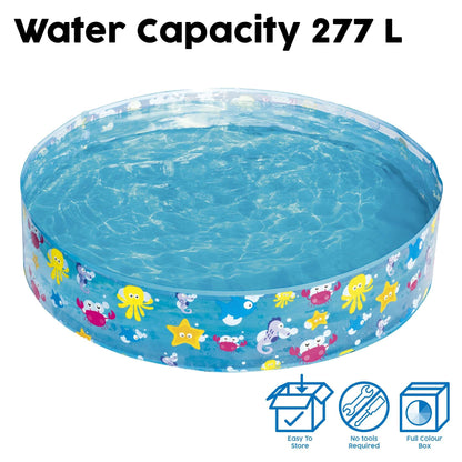 Bestway Fill-N-Fun- Piscina para remo (48 x 10 pulgadas), color azul