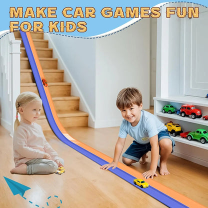 Flex Tracks - Juego De Iniciación De 15 Pies Para Niños