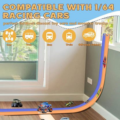 Flex Tracks - Juego De Iniciación De 15 Pies Para Niños