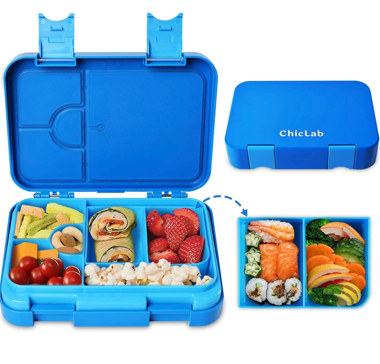 ChicLab Fiambrera Bento, azul