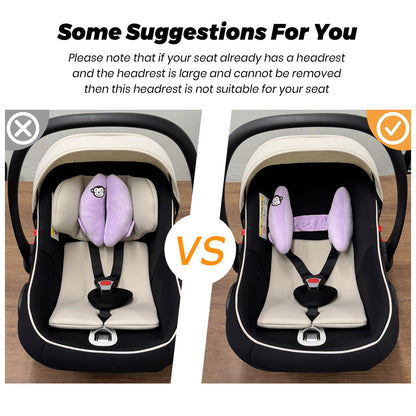 Soporte para la cabeza del cuello del asiento de automóvil para bebé