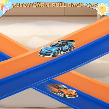 Flex Tracks - Juego De Iniciación De 15 Pies Para Niños