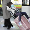 Asiento de maleta de viaje para niños pequeños