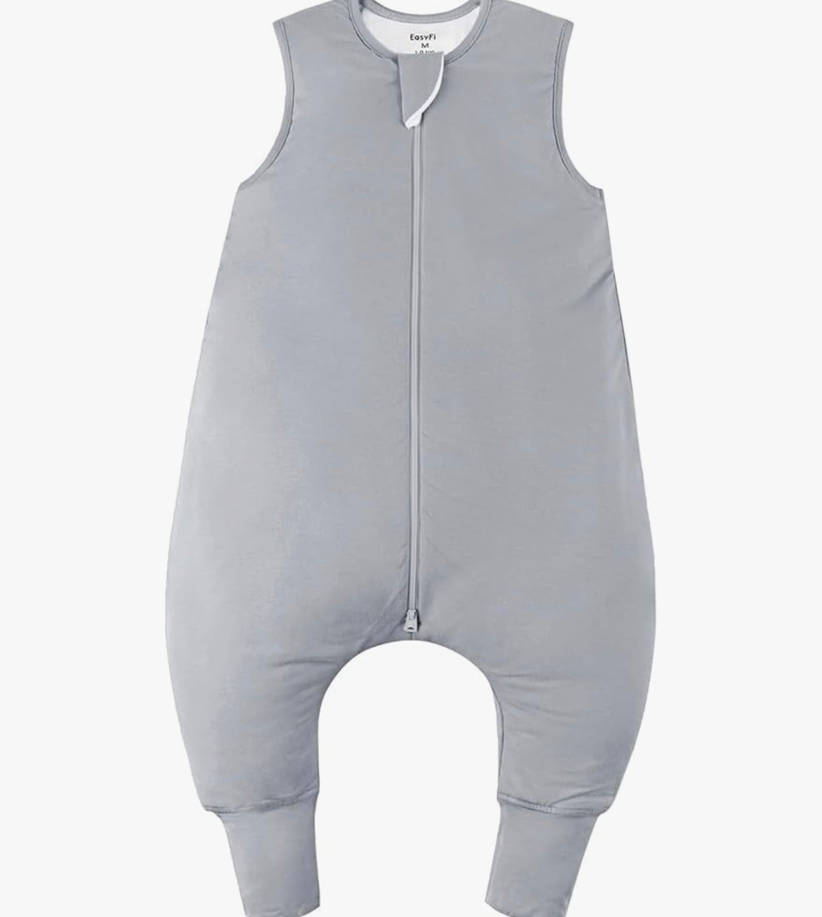 Easyfi saco de dormir con pies de rayón de bambú (6-12 meses, 0,5 TOG)