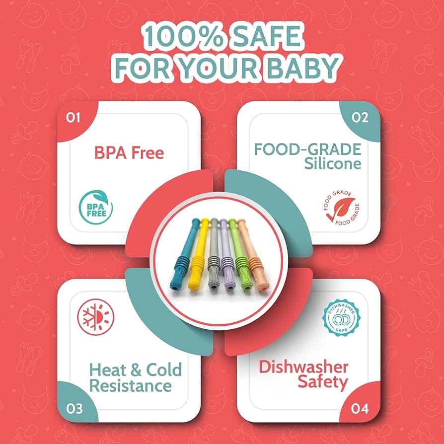 Palitos de dentición para bebés de 0 a 36 meses