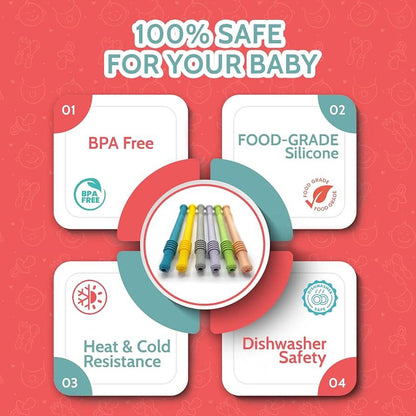 Palitos de dentición para bebés de 0 a 36 meses