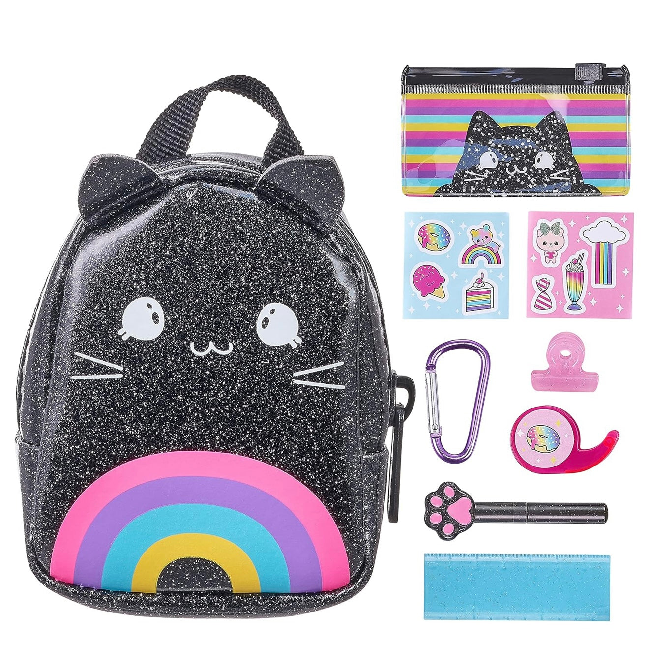 REAL LITTLES, Micro mochila coleccionable con 4 micro sorpresas