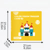 Tarjetas flash blancas y negras para bebés, 80 tarjetas, 160 páginas, 8.4 x 8.4 pulgadas