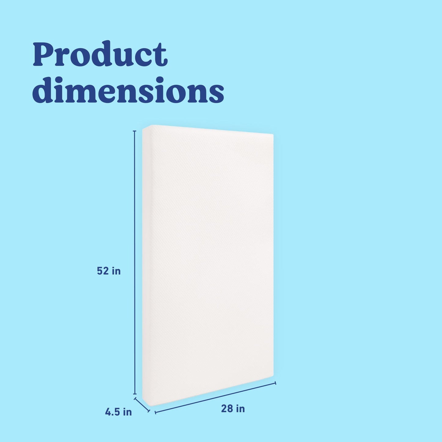 Graco, Colchón Premium de espuma para cuna y cama infantil