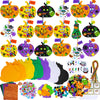 Winlyn 36 Sets de decoraciones de calabaza de Halloween