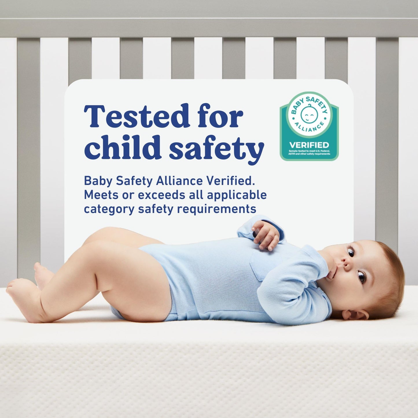 Graco, Colchón Premium de espuma para cuna y cama infantil