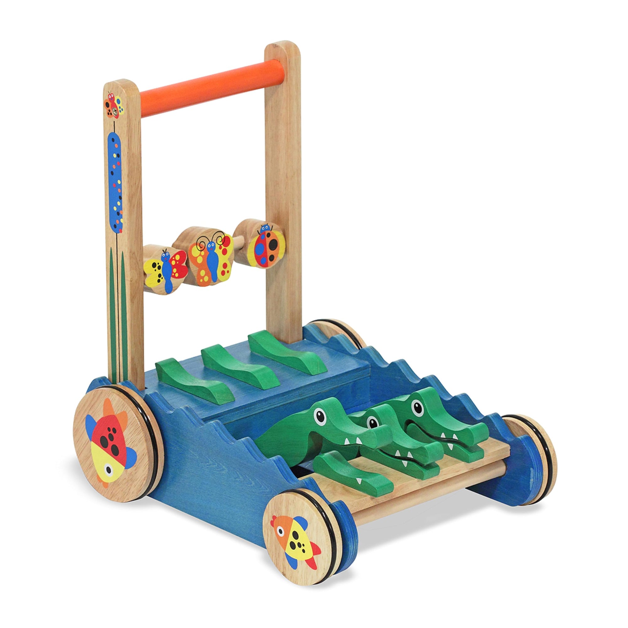 Cocodrilo de madera de lujo Chomp and Clack de Melissa & Doug