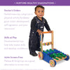 Cocodrilo de madera de lujo Chomp and Clack de Melissa & Doug