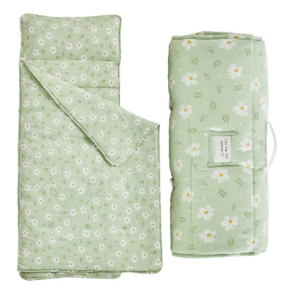 Tapete para siesta Dushow para niños pequeños con almohada