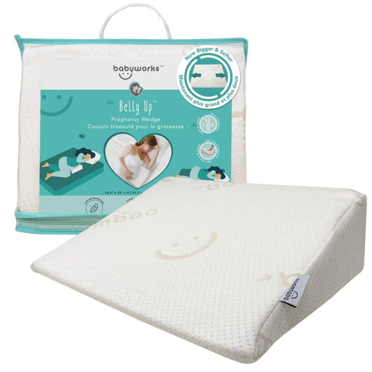 Baby Works - Pregnancy Wedge Pillow, Maternity Support for Belly
