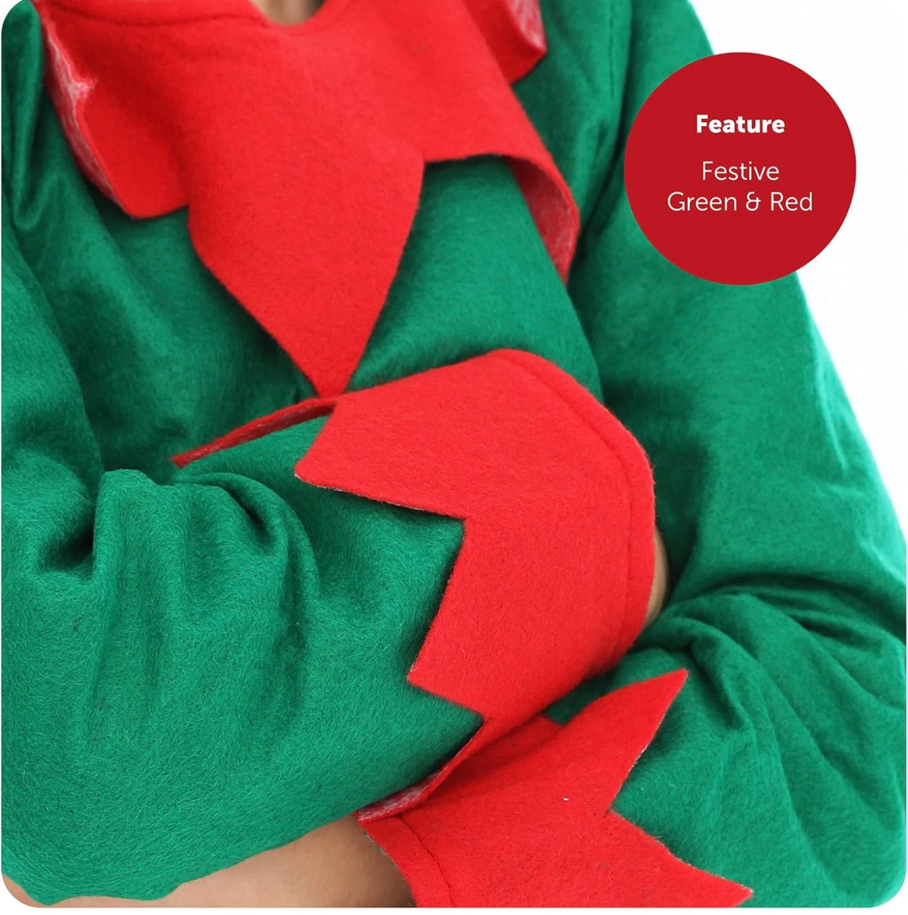 Disfraz de elfo para niños – Disfraz de elfo de Navidad, talla 4-6años