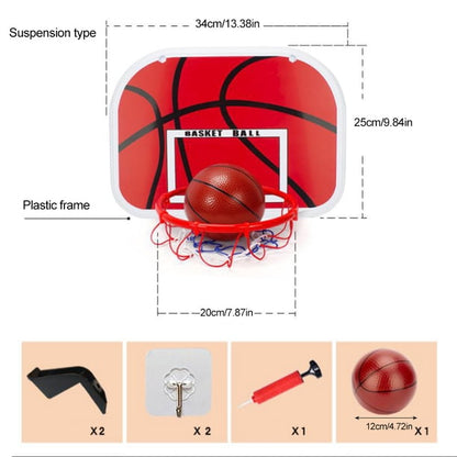Porterías de baloncesto mini aro de baloncesto ajustable juego interior y exterior para niños