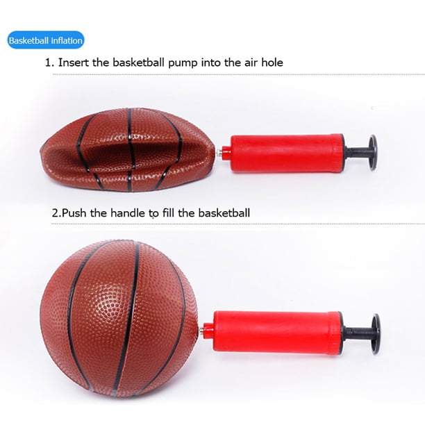 Porterías de baloncesto mini aro de baloncesto ajustable juego interior y exterior para niños