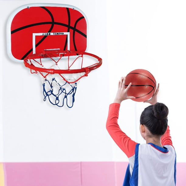 Porterías de baloncesto mini aro de baloncesto ajustable juego interior y exterior para niños