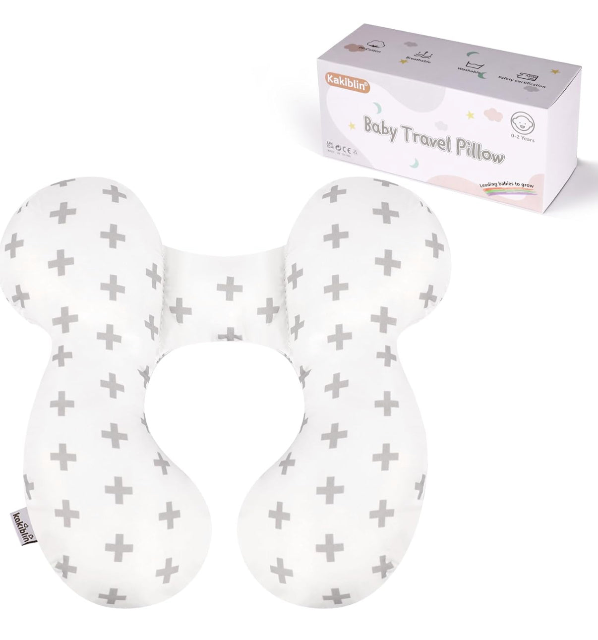 KAKIBLIN Almohada de viaje para bebé