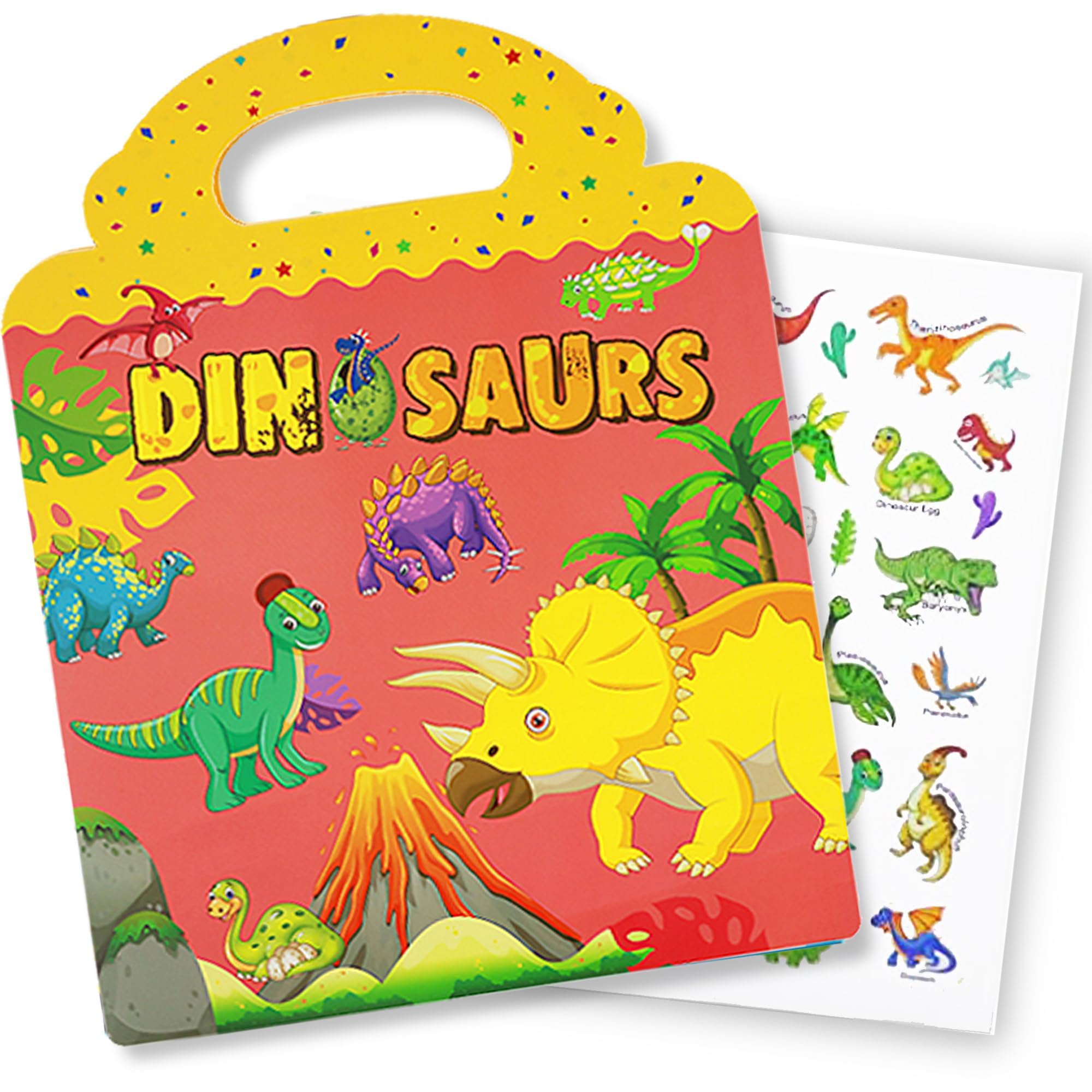 Libros de calcomanías reutilizables para niños