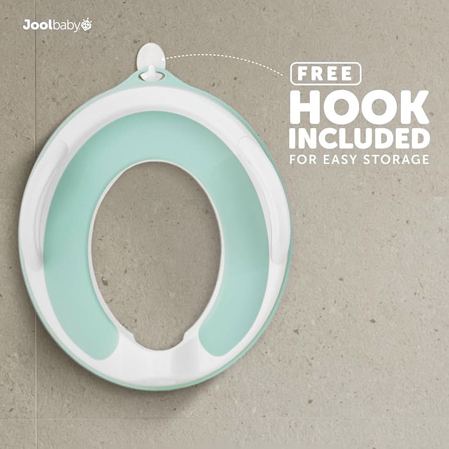 Jool Baby Products - Asiento de entrenamiento para ir al baño con asas