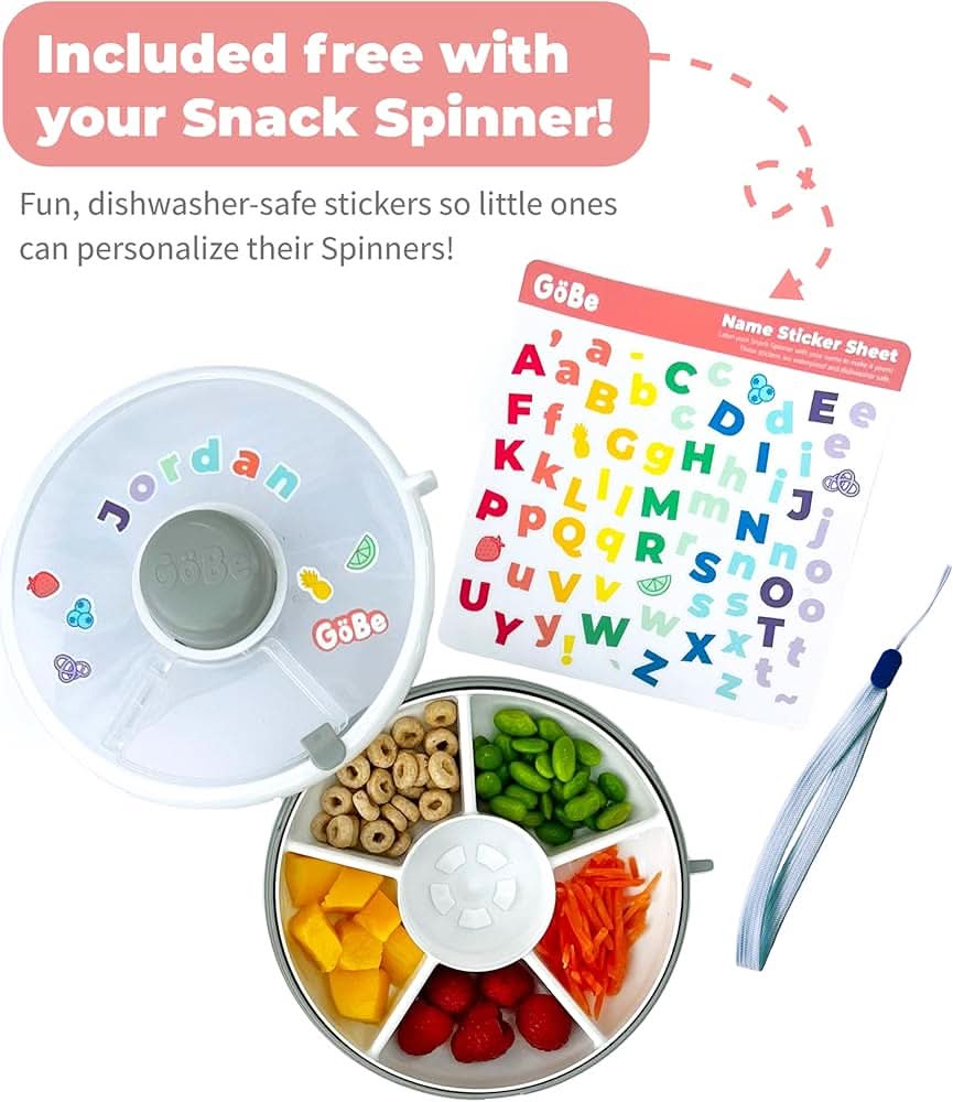 Gobe Snack Spinner, amarillo limón