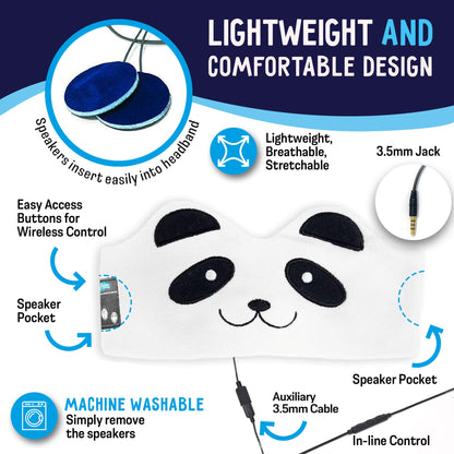 Auriculares inalámbricos para niños (Panda)