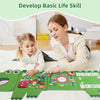 Tablero Montessori de cocodrilo