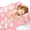 Colchoneta para siesta para niños pequeños con almohada y manta