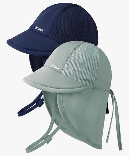 Sombrero de sol para bebé con malla transpirable, UPF 50+, 6-24 meses