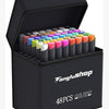 Tongfushop Marcadores de alcohol de 48 colores