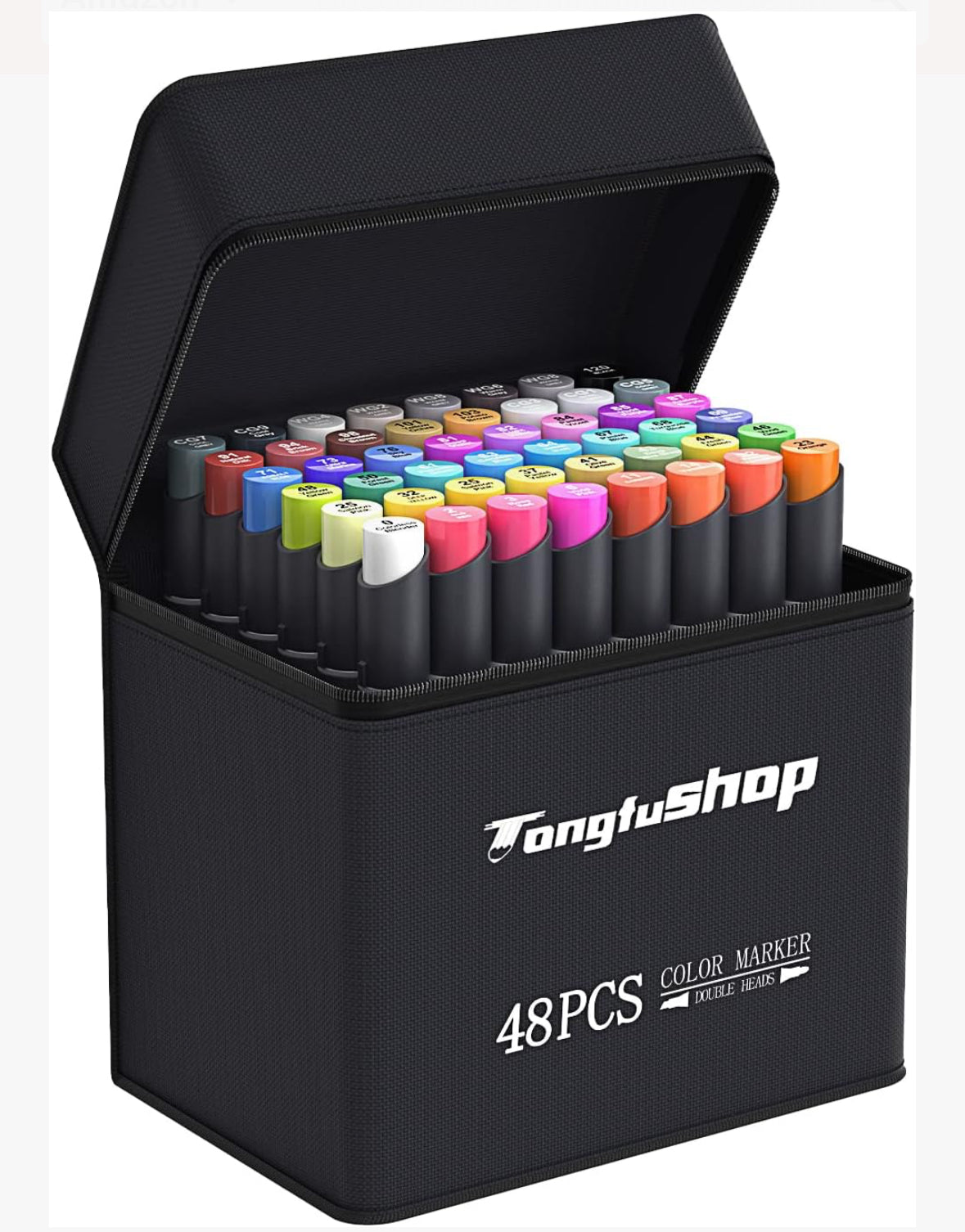 Tongfushop Marcadores de alcohol de 48 colores