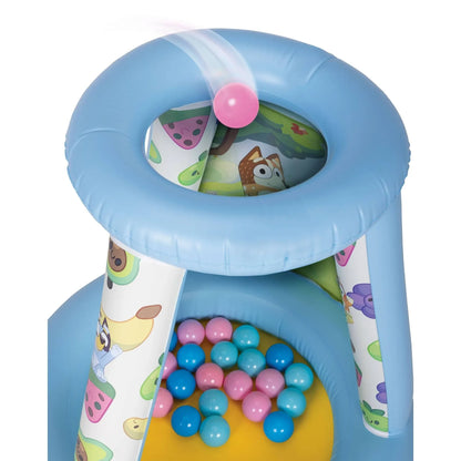 Centro de juegos con 15 pelotas de Bluey