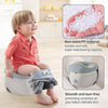 Orinal de viaje, asiento portátil para niños pequeños con bolsas de almacenamiento