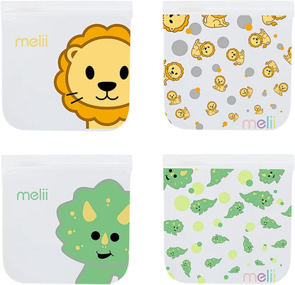 melii Reusable Sandwich & Snack Bags